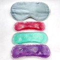 Luxury Natural Silk 16mm/19mm/22mm Relaxing Cooling or Heat Health Pain Relief Deep Sleep Eye Mask with Gel Pads